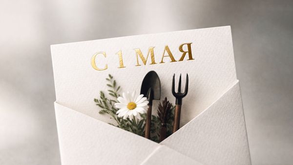 C праздником Весны и Труда!
